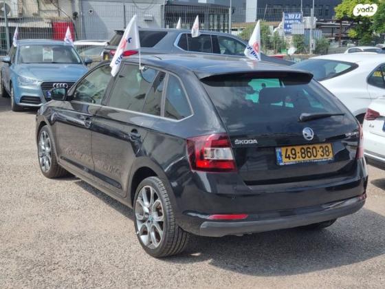 סקודה ראפיד ספייסבק Sport אוט' 1.4 (125 כ''ס) בנזין 2016 למכירה בעפולה