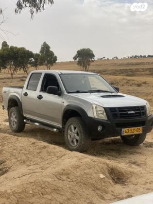 איסוזו 4X4 D-MAX 4X4 S דאבל קבינה אוט' דיזל 3.0 (163 כ''ס) דיזל 2008 למכירה בבאר שבע