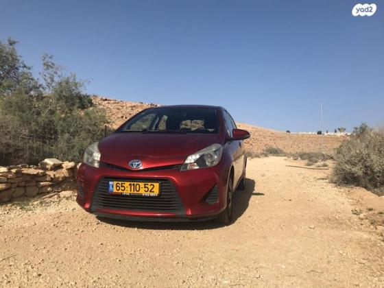 טויוטה יאריס הייבריד Hybrid אוט' 1.5 (74 כ''ס) בנזין 2013 למכירה במצפה רמון