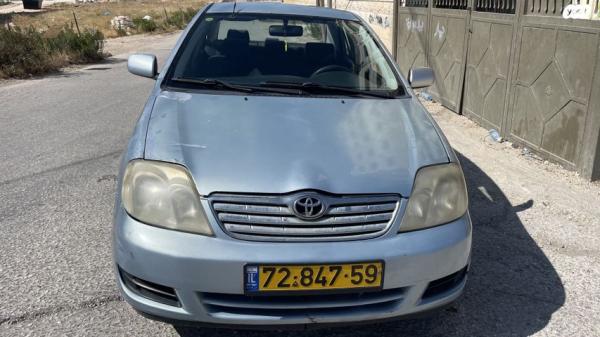 טויוטה קורולה GLI אוט' 1.6 (110 כ''ס) בנזין 2005 למכירה בירושלים