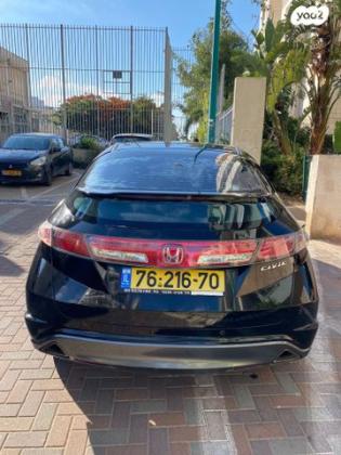 הונדה סיוויק האצ'בק החדשה Sport אוט' 1.8 (140 כ''ס) בנזין 2011 למכירה בפתח תקווה