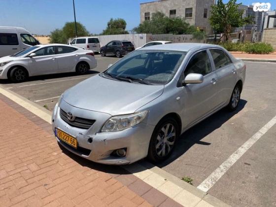 טויוטה קורולה Sun אוט' 1.6 (124 כ"ס) בנזין 2009 למכירה באשדוד