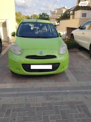 ניסאן מיקרה Visia אוט' 1.2 (80 כ''ס) בנזין 2011 למכירה בירושלים