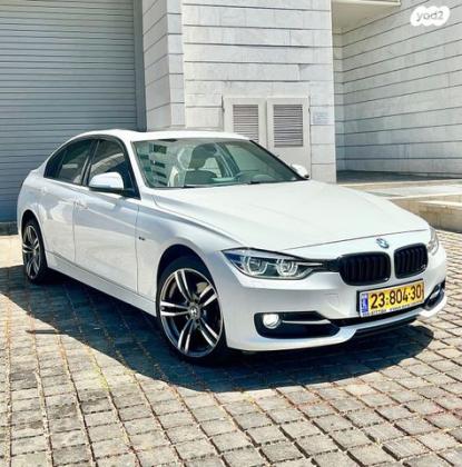 ב.מ.וו סדרה 3 320I Sport אוט' 2.0 (184 כ"ס) בנזין 2016 למכירה בתל אביב יפו