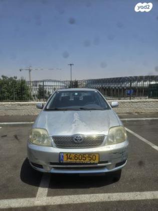 טויוטה קורולה GLI אוט' 1.6 (110 כ''ס) בנזין 2003 למכירה בירושלים