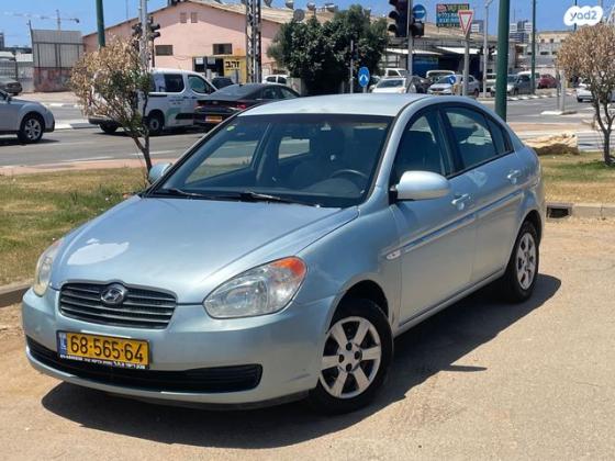 יונדאי אקסנט (עד 2012) GLS אוט' 1.6 (112 כ''ס) בנזין 2008 למכירה בנתניה