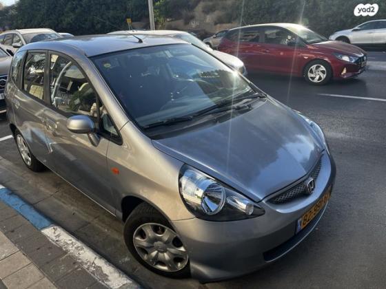 הונדה ג'אז LS אוט' 1.3 (83 כ''ס) בנזין 2008 למכירה בתל אביב יפו