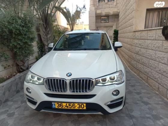 ב.מ.וו X4 4X4 XDRIVE28I Sport אוט' 2.0 (245 כ''ס) בנזין 2017 למכירה בכפר קאסם