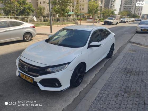 הונדה סיוויק האצ'בק החדשה Sport אוט' 1.5 (182 כ"ס) בנזין 2018 למכירה בבאר יעקב