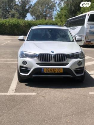 ב.מ.וו X4 4X4 XDRIVE28I Sport אוט' 2.0 (245 כ''ס) בנזין 2017 למכירה בנצרת