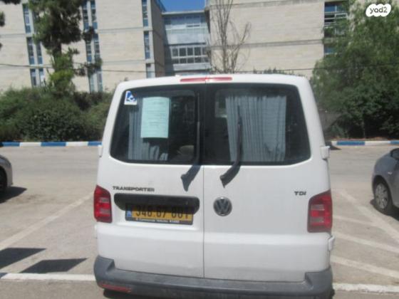 פולקסווגן טרנספורטר מסחרי/נוסעים Kombi קצר ידני דיזל 2-3 מק' 3 דל' 2.0 (84 כ''ס) דיזל 2017 למכירה בירושלים