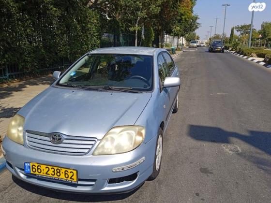 טויוטה קורולה Sun אוט' 1.6 (110 כ''ס) בנזין 2007 למכירה בגבעת שמואל