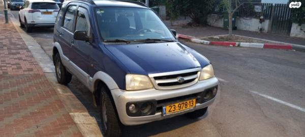 דייהטסו טריוס 4X4 SX אוט' 1.3 (86 כ''ס) בנזין 2006 למכירה בכפר יונה