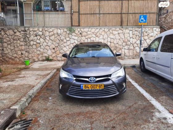 טויוטה קאמרי XLE הייבריד אוט' 2.5 (158 כ"ס) בנזין 2016 למכירה בירושלים