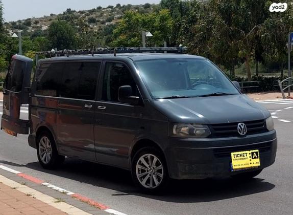 פולקסווגן טרנספורטר מסחרי/נוסעים Kombi קצר אוט' דיזל 2-3 מק' 3 דל' 2.0 (140 כ"ס) דיזל 2012 למכירה במודיעין מכבים רעות