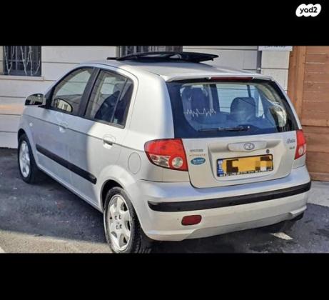 יונדאי גטס GLS אוט' 1.6 (105 כ''ס) בנזין 2004 למכירה בחיפה