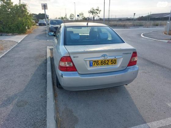 טויוטה קורולה GLI אוט' 1.6 (110 כ''ס) בנזין 2003 למכירה ברשפים