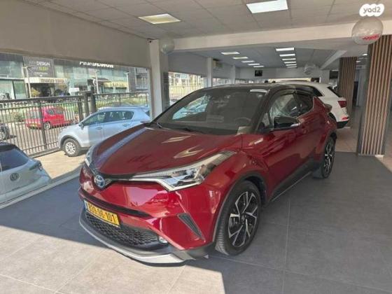 טויוטה C-HR Style P הייבריד אוט' 1.8 (98 כ''ס) בנזין 2019 למכירה בראשון לציון