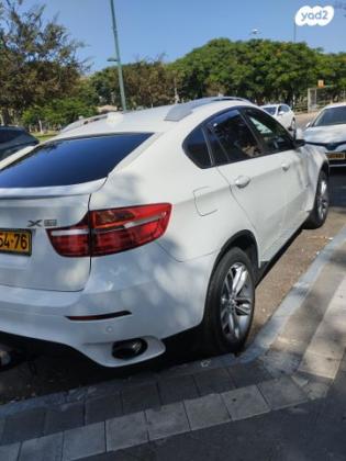 ב.מ.וו X6 4X4 XDRIVE30D Luxury אוט' דיזל 3.0 (245 כ''ס) דיזל 2013 למכירה בתל אביב יפו