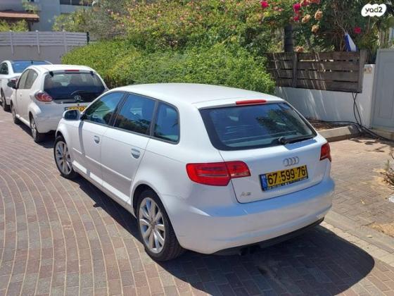 אאודי A3 Sportback אוט' 1.4 (125 כ''ס) [2012-2013] בנזין 2012 למכירה באבן יהודה