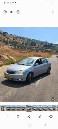 טויוטה קורולה RUN-X GLI אוט' 1.6 (110 כ"ס) בנזין 2003 למכירה בצפת