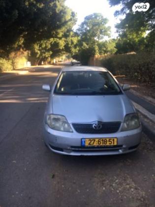 טויוטה קורולה GLI אוט' 1.6 (110 כ''ס) בנזין 2003 למכירה בפתח תקווה