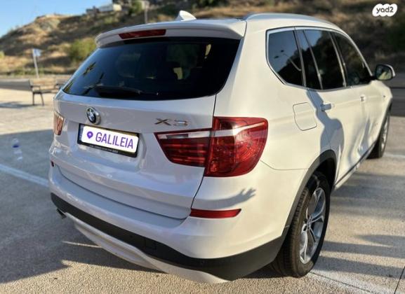 ב.מ.וו X3 4X4 XDRIVE20D X-Line אוט' דיזל 2.0 (190 כ''ס) דיזל 2015 למכירה בטבריה