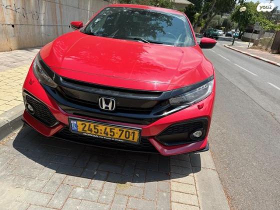 הונדה סיוויק האצ'בק החדשה Sport אוט' 1.5 (182 כ"ס) בנזין 2018 למכירה בהוד השרון