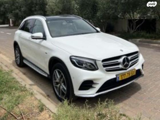 מרצדס GLC 4X4 GLC350E AMG הייבריד אוט' 2.0 (211 כ''ס) ק'-3 היברידי חשמל / בנזין 2018 למכירה במודיעין מכבים רעות