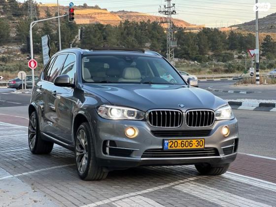 ב.מ.וו X5 4X4 XDRIVE30D Exclusive אוט' דיזל 5מ 3.0(258 כ''ס) דיזל 2016 למכירה בכרמיאל