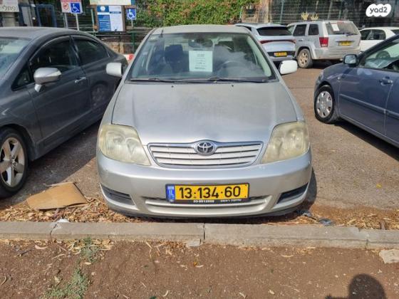 טויוטה קורולה GLI אוט' 1.6 (110 כ''ס) בנזין 2006 למכירה ביבנאל