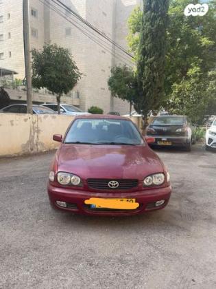 טויוטה קורולה GLI אוט' 1.6 (99-02)- 110 כ"ס בנזין 2001 למכירה בקרית ביאליק