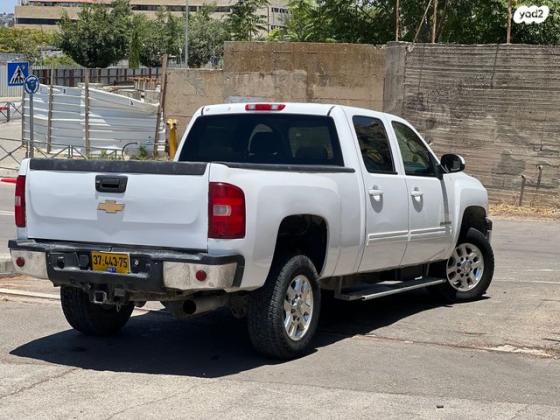 שברולט סילברדו 3500 4X4 LTZ משא פתוח דאבל קבינה אוט' 6.6 (365 כ"ס) דיזל 2012 למכירה בירושלים