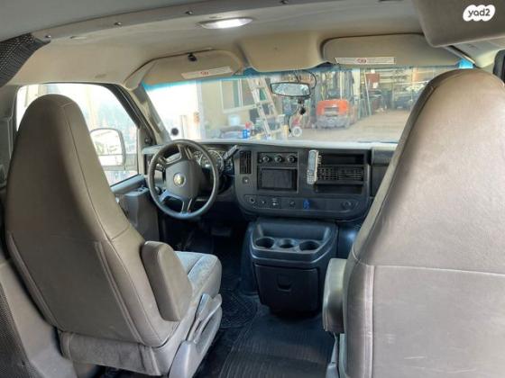 שברולט סוואנה ארוך וואן נוסעים אוט' דיזל 15 מק' 6.6 (260 כ"ס) דיזל 2017 למכירה בטבריה