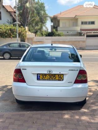 טויוטה קורולה Sun אוט' 1.6 (110 כ''ס) בנזין 2006 למכירה בקדימה צורן