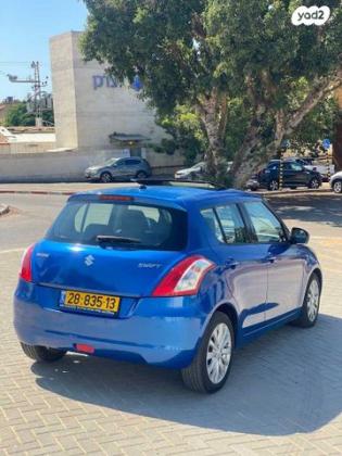 סוזוקי סוויפט GLX אוט' 1.2 (94 כ"ס) בנזין 2012 למכירה באשקלון