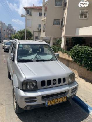 סוזוקי ג'ימני 4X4 JLX-L אוט' 1.3 (85 כ''ס) בנזין 2008 למכירה בגבעתיים