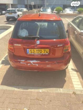 סוזוקי SX4 GLX-HB הצ'בק אוט' 1.6 (119 כ''ס) בנזין 2010 למכירה ברחובות