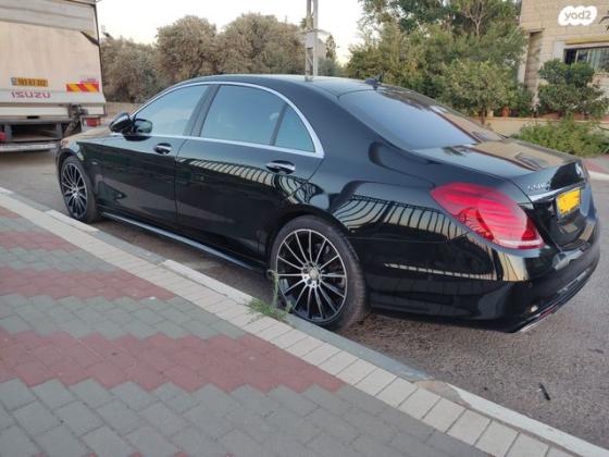 מרצדס S-Class S500E Plug In הייבריד אוט' 3.0 (442 כ"ס) היברידי חשמל / בנזין 2016 למכירה בסח'נין