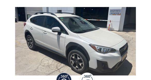 סובארו XV 4X4 Crosstrek אוט' 2.0 (152 כ''ס) בנזין 2019 למכירה בתל אביב יפו