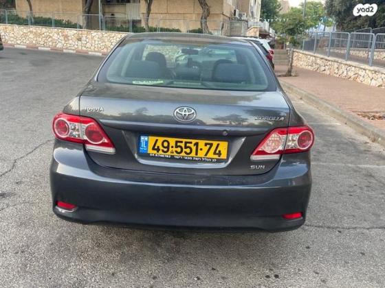 טויוטה קורולה Sun אוט' 1.6 (124 כ"ס) בנזין 2011 למכירה בנחף