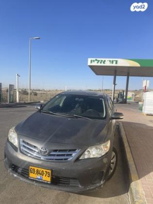 טויוטה קורולה Sun Plus 4 אוט' 1.6 (124 כ''ס) בנזין 2012 למכירה בבאר שבע