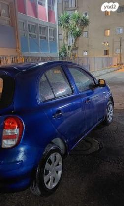 ניסאן מיקרה Visia אוט' 1.2 (80 כ''ס) בנזין 2013 למכירה בראשון לציון