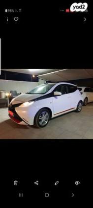 טויוטה אייגו (AYGO) Open Top אוט' 1.0 (69 כ"ס) בנזין 2016 למכירה בטללים