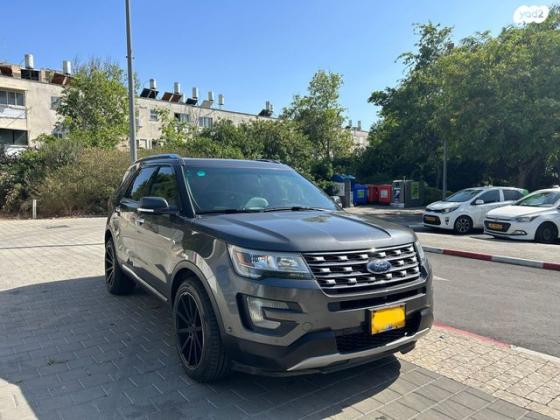 פורד אקספלורר 4X4 Limited Premium אוט' 7 מק' 3.5 (290 כ''ס) בנזין 2016 למכירה בתל אביב יפו