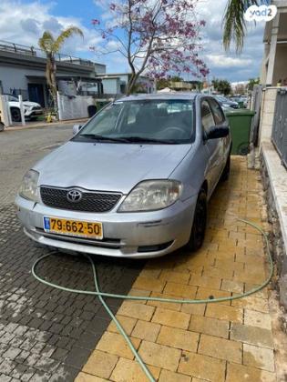 טויוטה קורולה GLI אוט' 1.6 (110 כ''ס) בנזין 2003 למכירה בחיפה