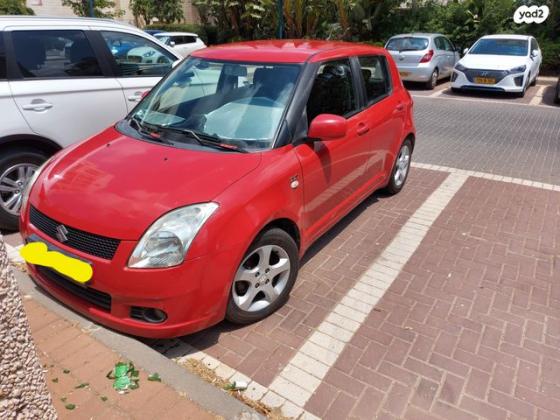 סוזוקי סוויפט GLX אוט' 1.5 (101 כ''ס) בנזין 2007 למכירה בפתח תקווה