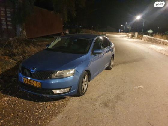 סקודה ראפיד Elegance אוט' 1.4 (122 כ"ס) בנזין 2013 למכירה בגשור