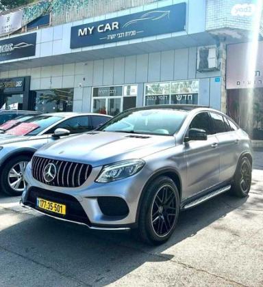 מרצדס GLE קופה 4X4 GLE350D Coupe AMG אוט' דיזל 3.0 (258 כ''ס) דיזל 2018 למכירה בראשון לציון