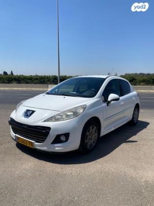 פיג'ו 207 Active אוט' 1.6 (120 כ"ס) בנזין 2012 למכירה בחולון